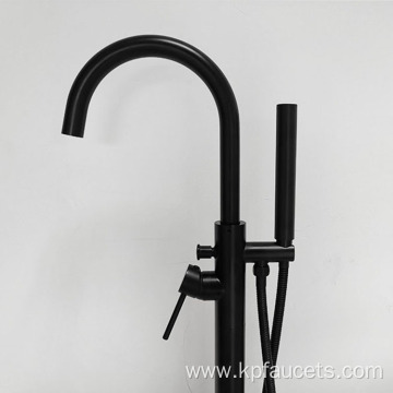 Black Freestanding Bathtub Faucet